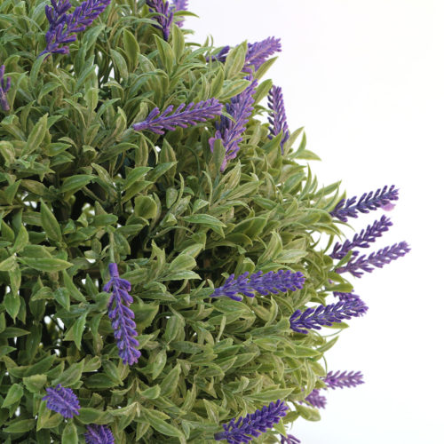 Artificial Lavender Topiary Ball