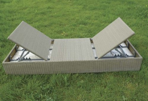 Rattan Sun Lounger Set